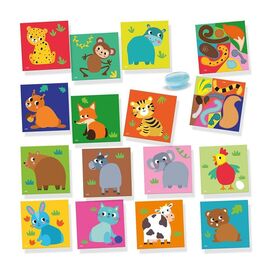 SES Creative - My first - Sticking Animal Tails - (S14403) / Toys