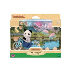 Sylvanian Families - Cycle & Skate Set - Panda Girl (5652) / Toys