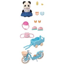 Sylvanian Families - Cycle & Skate Set - Panda Girl (5652) / Toys