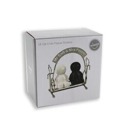 Winkee - Mr Salt & Mrs Pepper Shakers - Salt and Pepper Dispenser / Gadgets
