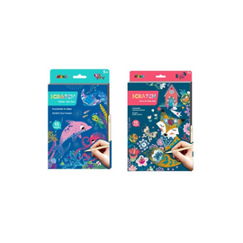 Avenir - Under the Sea + Secret Garden - A5 Scratch Book (Bundle) / Toys