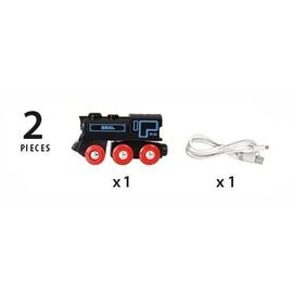 BRIO - Rechargeable Engine with mini USB cable (33599) / Toys