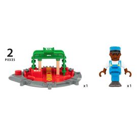 BRIO - Turntable and Figure (33476) / Toys