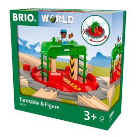 BRIO - Turntable and Figure (33476) / Toys