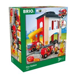 BRIO World - Rescue - Fire Station (33833) / Toys
