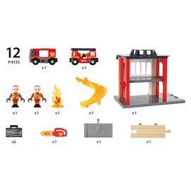 BRIO World - Rescue - Fire Station (33833) / Toys