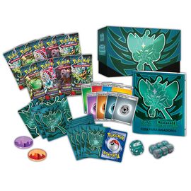 Spanish Pokemon Scarlet & Purple Mascarada Crepuscular Collectible card game case |  Techbox