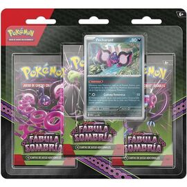 Spanish Pokemon Scarlet and Purple Shrouded Fable blister set of collectible cards |  Techbox