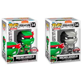 POP figure Ninja Turtles Michelangelo Exclusive 5 + 1 Chase - Funko POP - Collectibles - Techbox