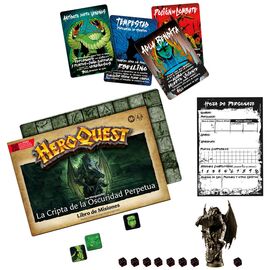 Spanish HeroQuest The Crypt of Darkness Expansion Board game - Various - Various - Techbox