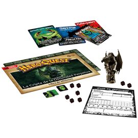 Spanish HeroQuest The Crypt of Darkness Expansion Board game - Various - Various - Techbox