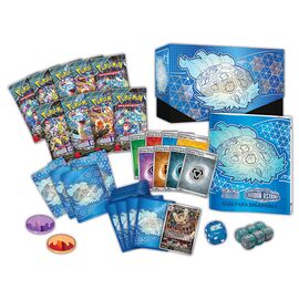 Spanish Pokemon Scarlet & Purple Astral Crown elite trainer case