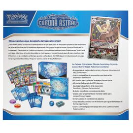 Spanish Pokemon Scarlet & Purple Astral Crown elite trainer case