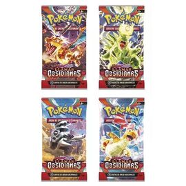 Spanish Pokemon Scarlet Violet Obsidian Flames Collectible card game envelope |  Techbox