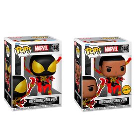 POP figure Marvel Miles Morales Iron Spider 5 + 1 Chase - Funko POP - Collectibles - Techbox