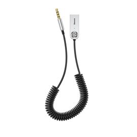 Baseus BA01 Bluetooth 5.0 audio receiver cable AUX jack audio adapter black (CABA01-01) - Cables & Adapters - Cables & Accessories - Techbox