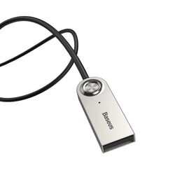 Baseus BA01 Bluetooth 5.0 audio receiver cable AUX jack audio adapter black (CABA01-01) - Cables & Adapters - Cables & Accessories - Techbox