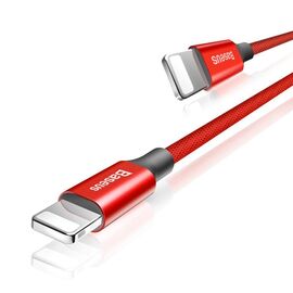 Baseus Yiven USB / Lightning Cable with Material Braid 1,8M red (CALYW-A09) - Cables & Adapters - Cables & Accessories - Techbox