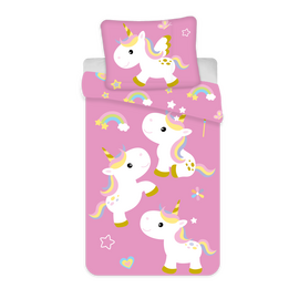 Bed Linen - Junior Size 100 x 140 cm - Unicorn (1000327) / Baby and Children |  Techbox