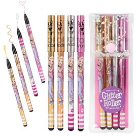 Topmodel - Glitter Gel Metallic Pen Set - Gold, Silver, Bronze, Rose Gold (0412744) / Toys |  Techbox
