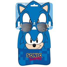 Sonic The Hedgehog set cap + sunglasses - Caps - Fashion - Techbox
