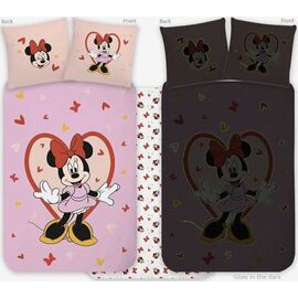 Bed Linen - Junior Size 100 x 140 cm - Minnie 1932 Glow (1029353) / Baby and Children - Merchandise Linens - Various - Techbox