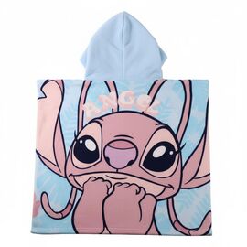 Disney Stitch microfibre poncho beach towel