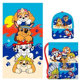 Paw Patrol set towel + bag + cap