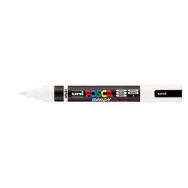 Posca - Brush PC-5BR - Hvid (401506-52) / Toys