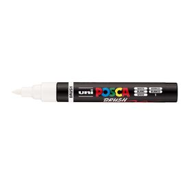 Posca - Brush PC-5BR - Hvid (401506-52) / Toys