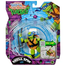 Turtles Mutant Mayhem - Basic Figures 12cm - Shell Spin  Leo / Toys
