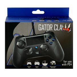 Gator Claw Wired Controller for Playstation 4 - Black (ORB) / PlayStation 3 | Techbox
