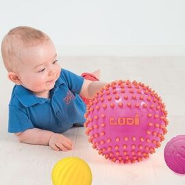 Ludi - Sensory ball set - pink - LU30022 / Toys
