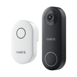 Reolink – Video Doorbell Wi-Fi Smart 2K+ (D340W) – Black / Electronics