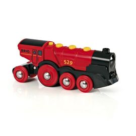 BRIO - Mighty Red Action Locomotive (33592) / Toys