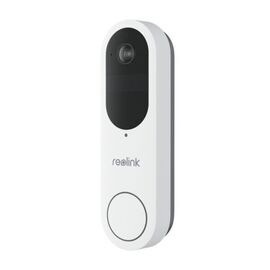Reolink – Video Doorbell (Battery) Smart 2K Wi-Fi – White / Electronics