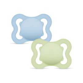 MAM - Air Silk 0-6m 2p Box V - Blue - 0-6m / Baby and Children