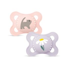 MAM - Original Silk Pacifier 2-Pack - Pink - 0-6m / Baby and Children