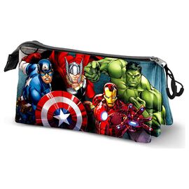 Marvel Avengers Unit triple pencil case |  Techbox