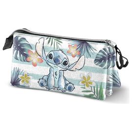 Disney Stitch Ocean triple pencil case |  Techbox
