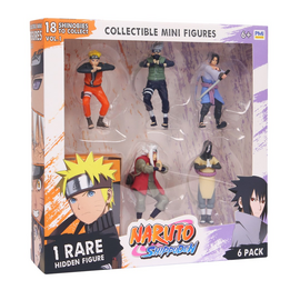 NARUTO SHIPPUDEN FIGURES - 6 PACK DELUXE EDITION VER. B |  Techbox