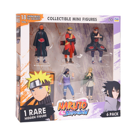 NARUTO SHIPPUDEN FIGURES - 6 PACK DELUXE EDITION VER. D |  Techbox