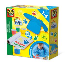 SES Creative - My first - Fingerpaint with Apron - (S14449) / Toys