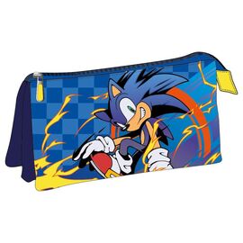 Sonic the Hedgehog triple pencil case |  Techbox