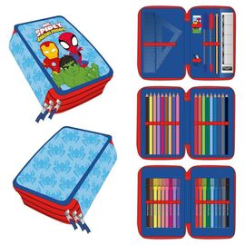 Marvel Spidey triple pencil case |  Techbox