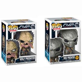 POP figure Alien vs Predator Requiem Wolf Predator 5 + 1 Chase |  Techbox
