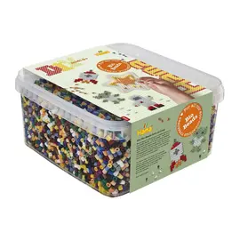 Hama - BIO midi - 15,000 pcs + 1 star plate in bucket (371900) / Toys