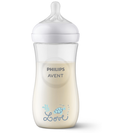 Philips Avent - Baby Bottle, 1 Bottle, 11oz/330ml, fast Flow Nipple, 6m+ / Baby and Children