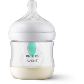 Philips Avent - Baby Bottle with AirFree Vent – 4oz/125ml, Slow Flow Nipple, 0-3 Months, 1 Bottle / Baby and Children