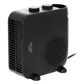 ADLER AD 7725B THERMO FAN BLACK - Fan Heaters - Cooling & Heating - Techbox